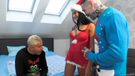 Maddy Black's Anal Squirting Taboo Threesome on Christmas Eve picture 1