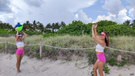 Beach Football Playing College Sorority Girls Creampie Threesome picture 1